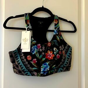 Johnny Was large dreamer active sports bra. ￼